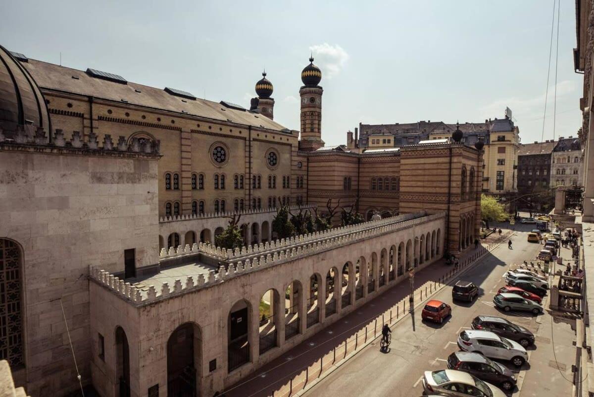 New A C Studio With View Of The Synagogue Budapeszt Zewnętrze zdjęcie